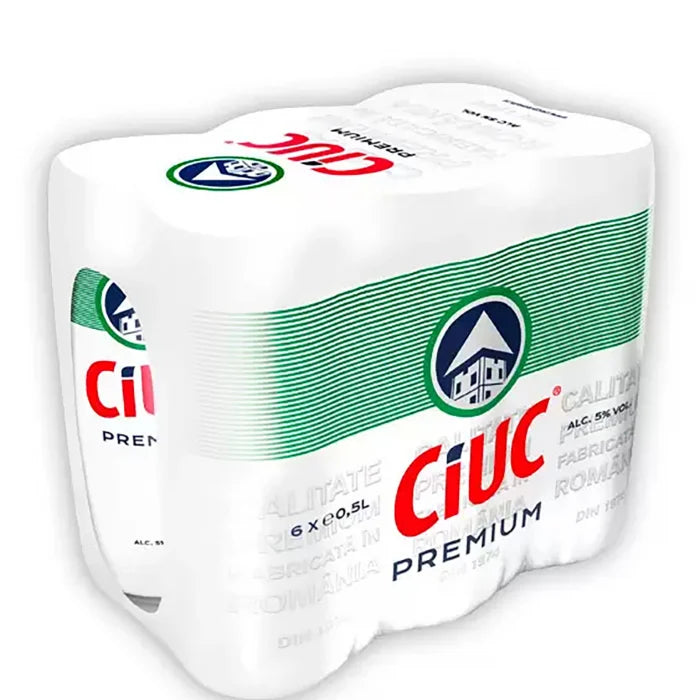 CIUC PREMIUM Bere Blonda Doza SGR 6 X 500 mL - WALTI WALTI