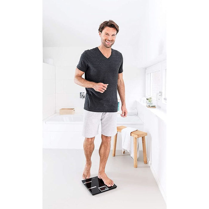 Cantar corporal Smart BEURER BF720, 180kg, Bluetooth, electronic, sticla, negru WALTI