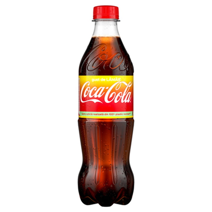 COCA-COLA Bautura Racoritoare Carbogazoasa cu Aroma de Lamaie SGR 0,50 L - WALTI WALTI