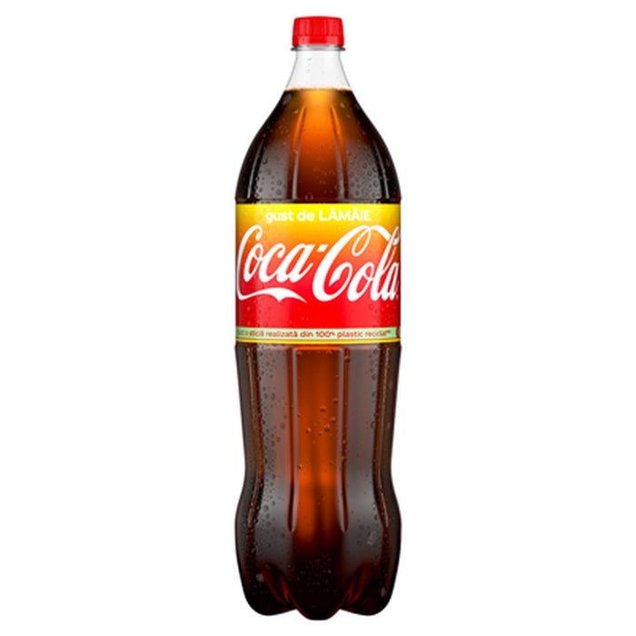 COCA-COLA Bautura Racoritoare Carbogazoasa cu Aroma de Lamaie SGR 2 L - WALTI WALTI