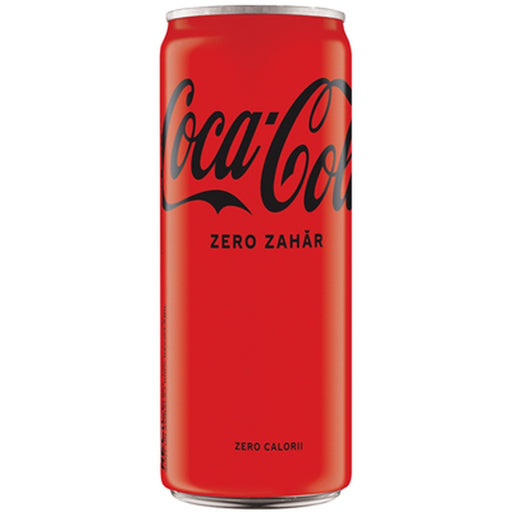 COCA-COLA ZERO ZAHAR Bautura Carbogazoasa SGR 0,33 L - WALTI WALTI