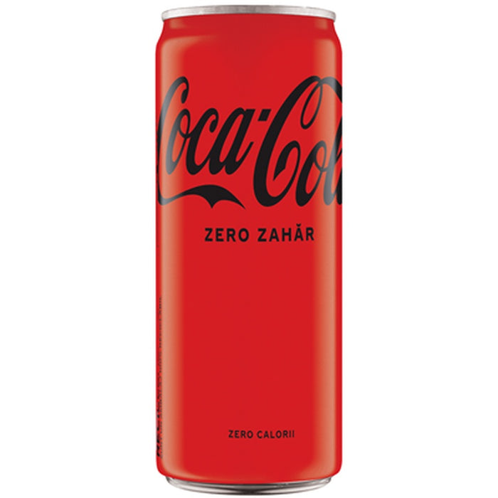 COCA-COLA ZERO ZAHAR Bautura Carbogazoasa SGR 0,33 L - WALTI WALTI