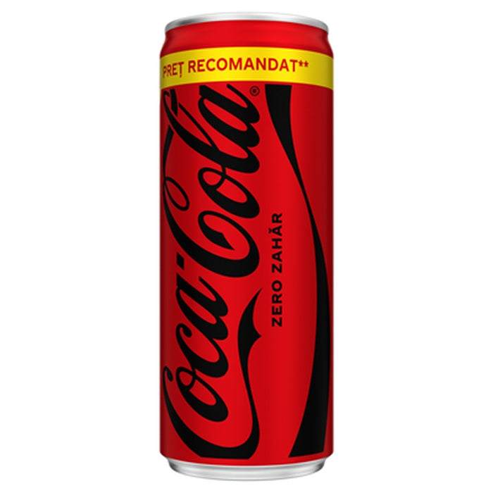 COCA-COLA ZERO ZAHAR Doza SGR 0,25 L - WALTI WALTI