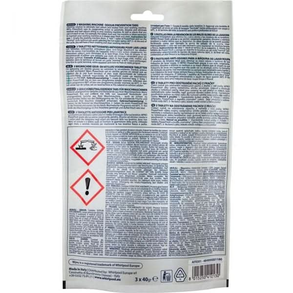 Tablete curatare masina de spalat rufe WPRO 08492, 3 x 40g WALTI