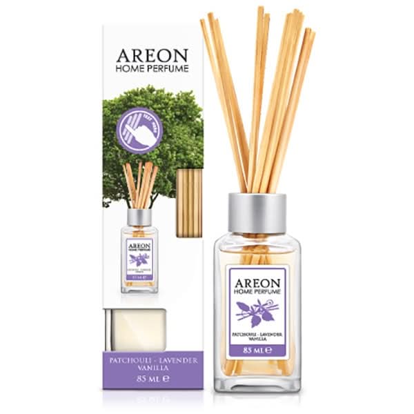 Odorizant cu betisoare AREON Home Perfume Patchouli Lavander Vanilla, 85ml WALTI