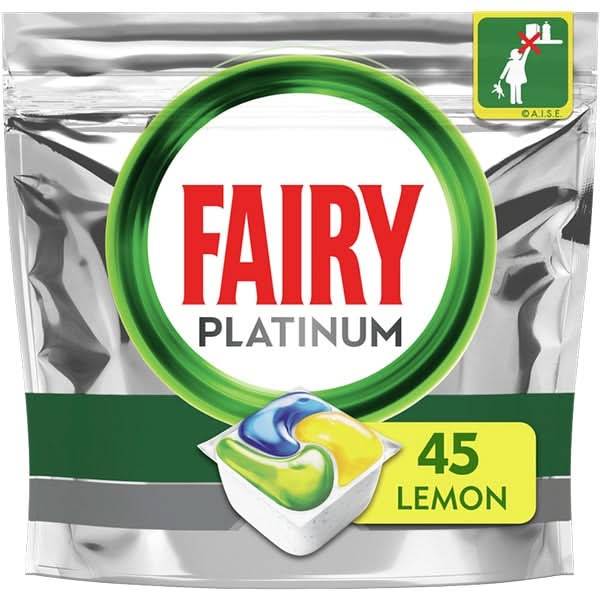 Detergent pentru masina de spalat vase FAIRY Platinum All in One, 45 capsule WALTI