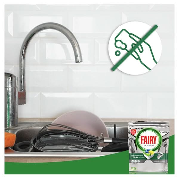 Detergent pentru masina de spalat vase FAIRY Platinum All in One, 45 capsule WALTI