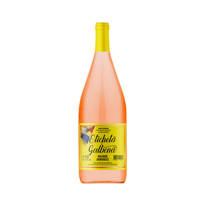 COTNARI ETICHETA GALBENA Vin Rose Demidulce SGR 1,5 L - WALTI WALTI