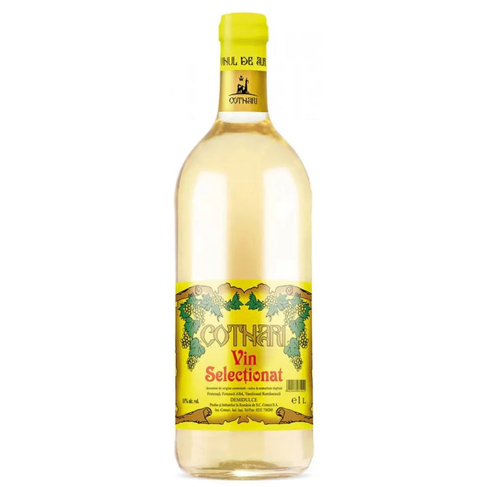 COTNARI SELECTIONAT Vin Alb SGR 1 L - WALTI WALTI