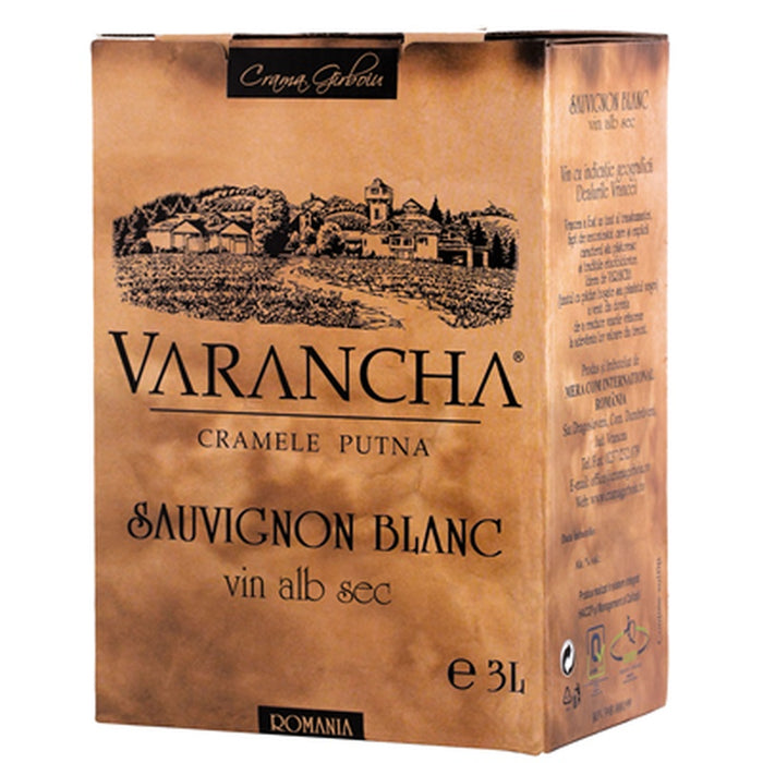 CRAMA GIRBOIU VARANCHA Sauvignon Blanc Vin Alb Sec 3 L - WALTI WALTI
