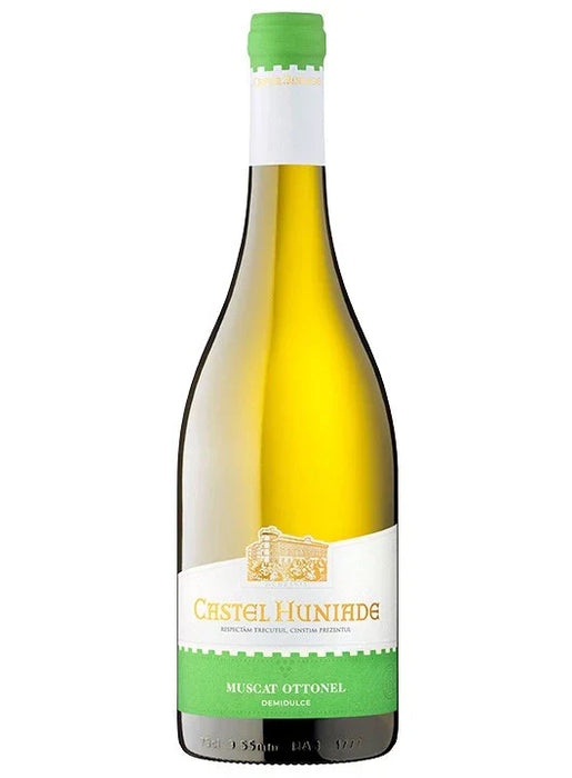 CRAMELE RECAS CASTEL HUNIADE Muscat Ottonel Vin Alb Demidulce SGR 0,75 L - WALTI WALTI