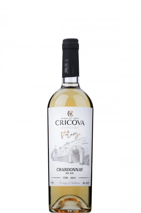 CRICOVA VINTAGE Chardonnay Vin Alb SGR 0,75 L - WALTI WALTI
