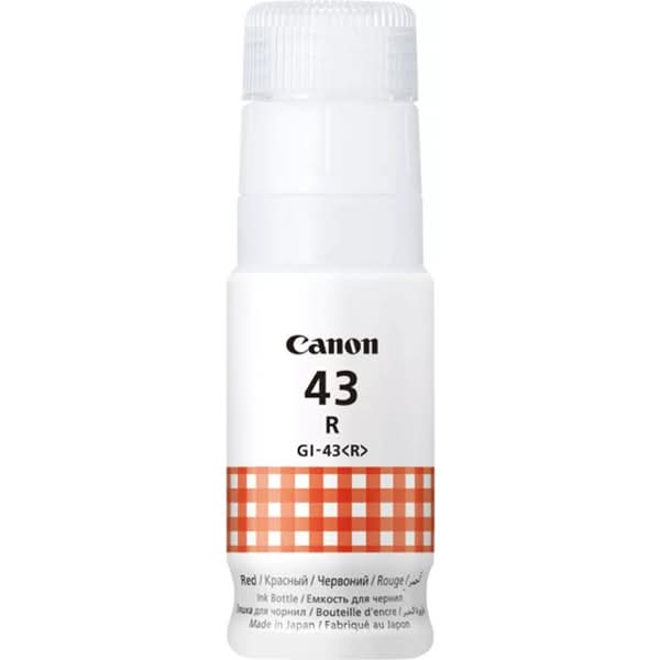 Cerneala originala CANON GI-43R, rosu WALTI