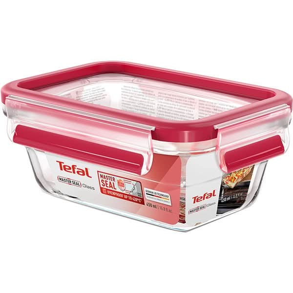 Caserola TEFAL Masterseal N1040510, 0.45l, sticla, transparent WALTI