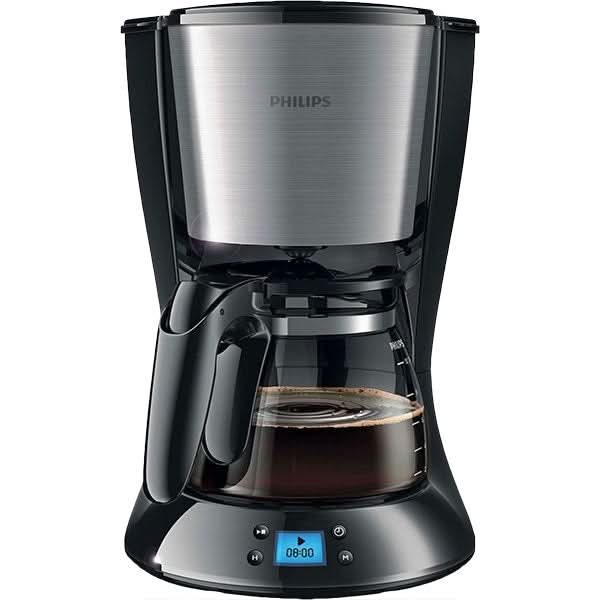 Cafetiera PHILIPS Daily Collection HD7459/20, 1.2l, 1000W, Pana la 15 cesti, argintiu-negru WALTI