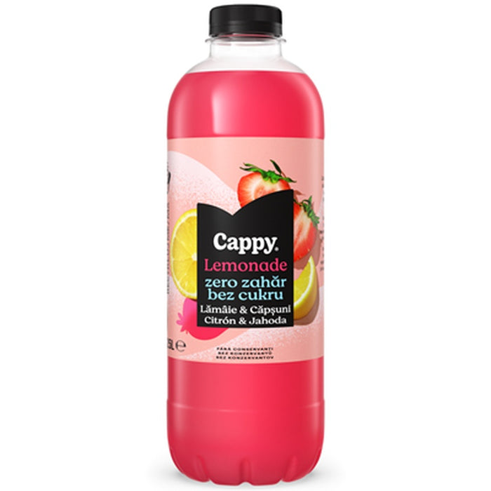 Cappy Bautura Racoritoare Necarbogazoasa cu Lamaie si Capsuni SGR 1,25 L - WALTI WALTI
