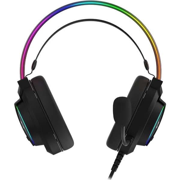 Casti Gaming AQIRYS Cygnus, USB, 7.1 surround, negru - WALTI WALTI