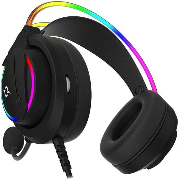 Casti Gaming AQIRYS Cygnus, USB, 7.1 surround, negru - WALTI WALTI