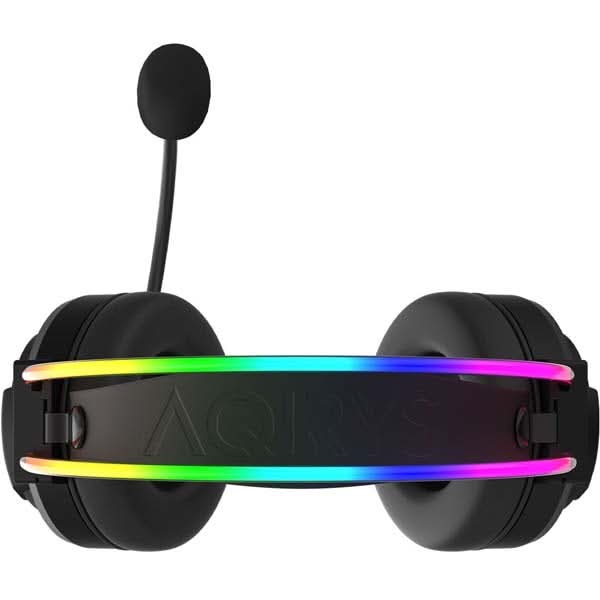 Casti Gaming AQIRYS Cygnus, USB, 7.1 surround, negru - WALTI WALTI