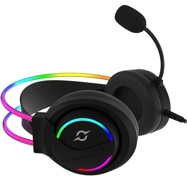 Casti Gaming AQIRYS Cygnus, USB, 7.1 surround, negru - WALTI WALTI