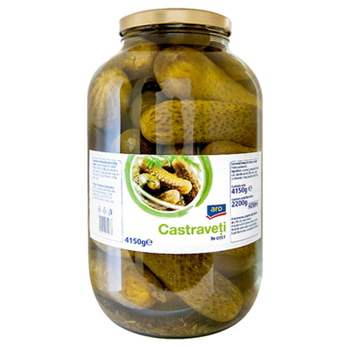 Castraveti In Otet Calibru 12-15 cm 4,15 Kg - WALTI WALTI