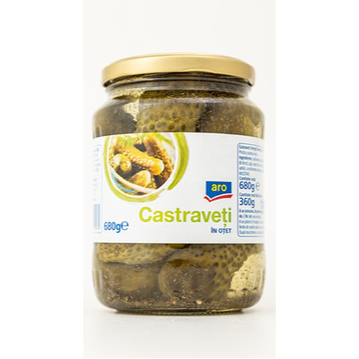 Castraveti In Otet Calibru 6-9 cm 3 x 680 G - WALTI WALTI
