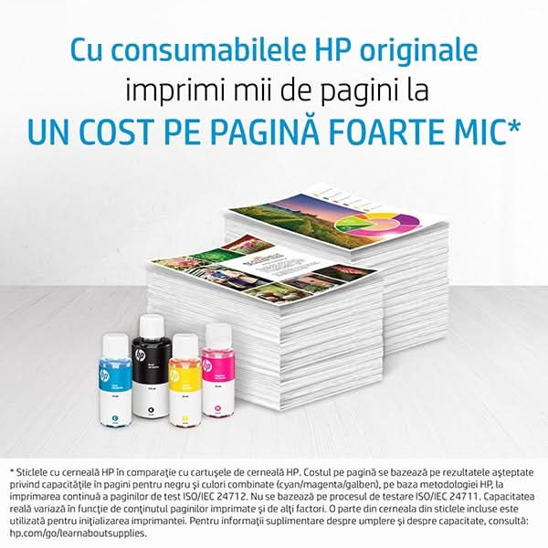 Cerneala originala HP GT52 (M0H56AE), galben WALTI