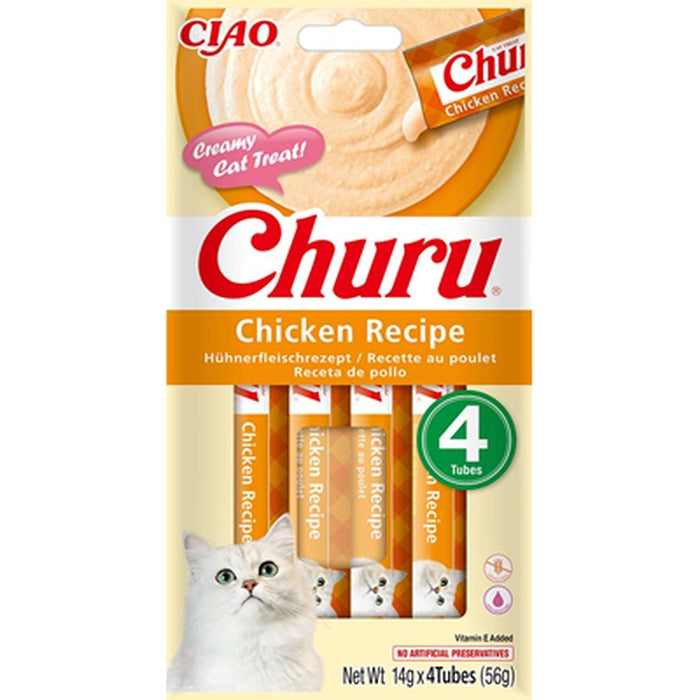 Churu 4 Recompense Pisici Pui 56 g - WALTI WALTI