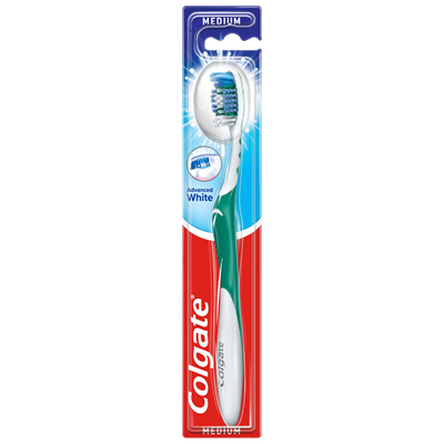 Colgate Periuta Dinti Advanced White Medium - WALTI WALTI
