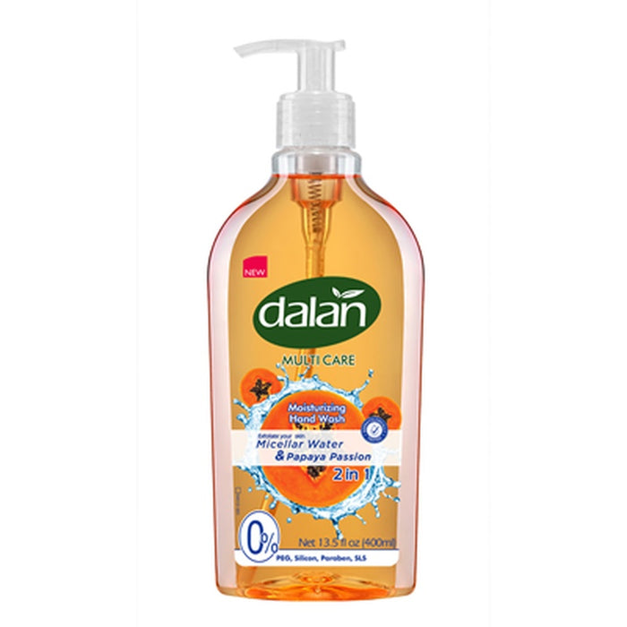 DALAN Multi Care Sapun Lichid cu Apa Micelara si Papaya 400 ml - WALTI WALTI