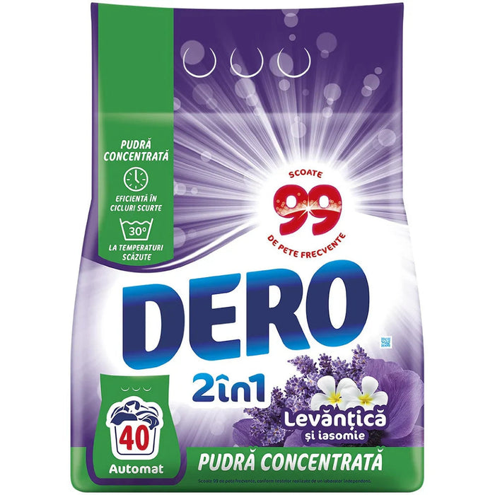 DERO 2 in 1 Detergent Rufe Lavanda 3 Kg - WALTI WALTI