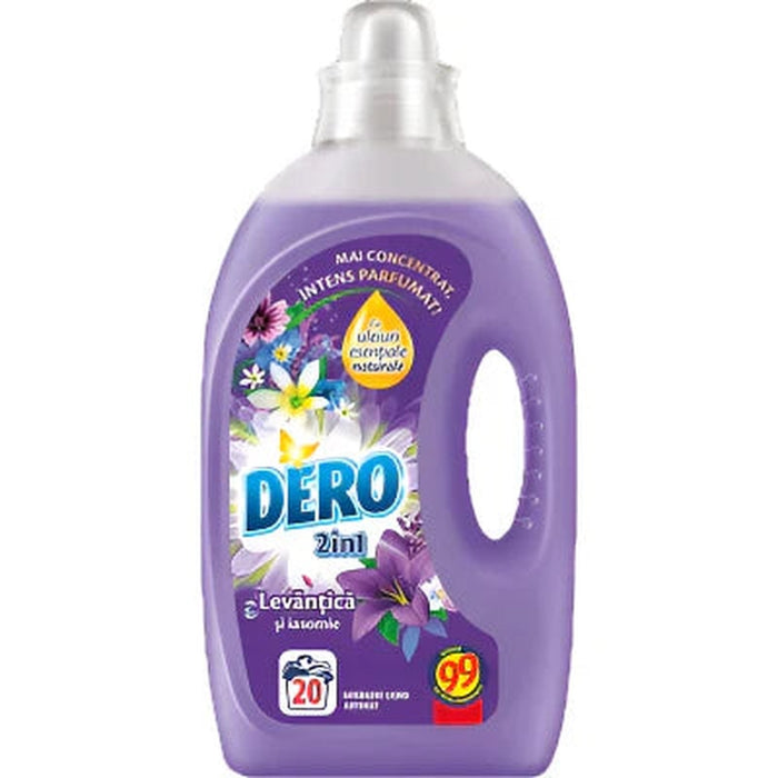 DERO 2in1 Lavanda Detergent Automat 20 Spalari 1 L - WALTI WALTI