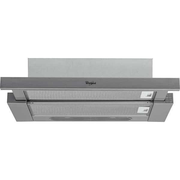 Hota incorporabila telescopica WHIRLPOOL AKR 749 IX, 1 motor, 371 m3/h, L 60 cm, inox WALTI