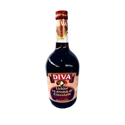 DIVA Lichior Crema cu Aroma de Ciocolata 16% SGR 0,5 L - WALTI WALTI