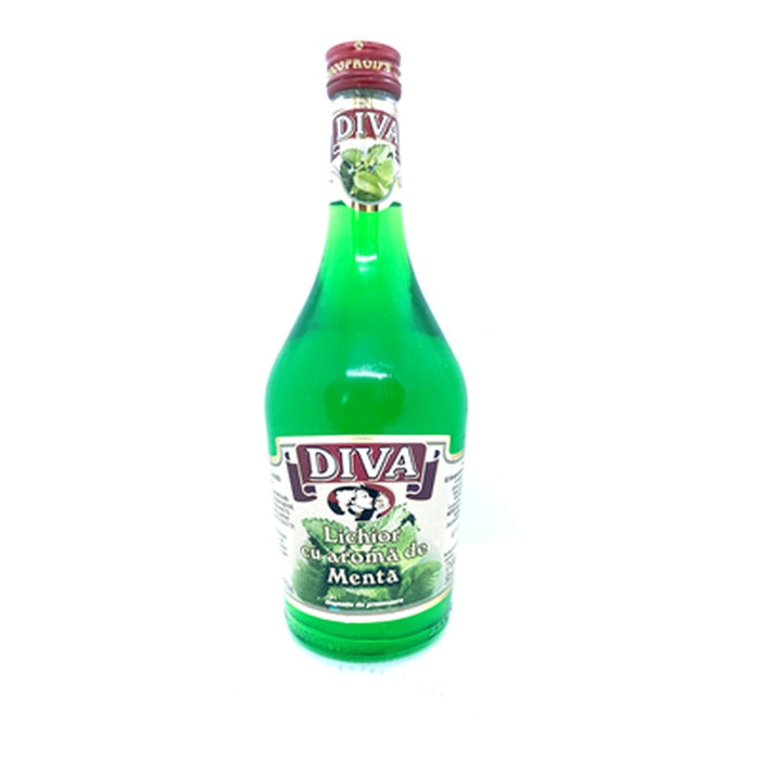 DIVA Lichior de Menta 16% SGR 0,5 L - WALTI WALTI
