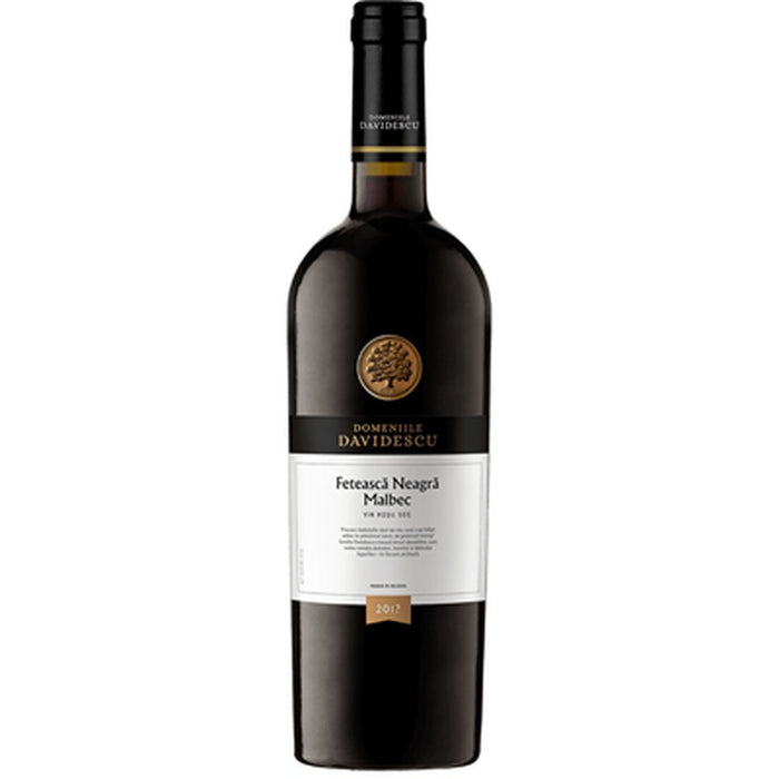 DOMENIILE DAVIDESCU Feteasca Neagra Malbec Vin Rosu Sec SGR 0,75 L WALTI