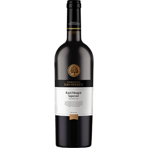 DOMENIILE DAVIDESCU Rara Neagra Saperavi Vin Rosu Sec SGR 0,75 L - WALTI WALTI