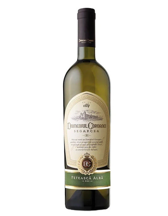 DOMENIUL COROANEI SEGARCEA Elite Feteasca Vin Alb Sec SGR 0,75 L - WALTI WALTI