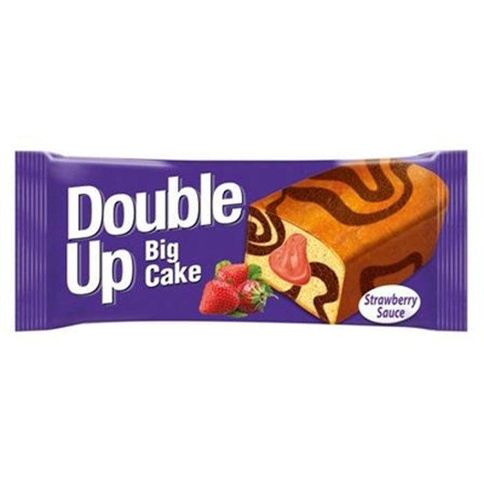DOUBLE UP Big Cake Prajitura Crema de Capsuni 50 g - WALTI WALTI