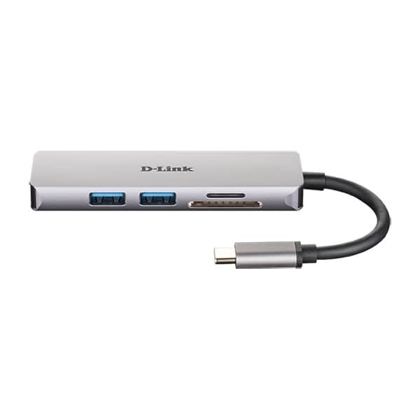 Hub USB Type-C D-LINK DUB-M530, USB 3.0, HDMI, SD/microSD, gri WALTI