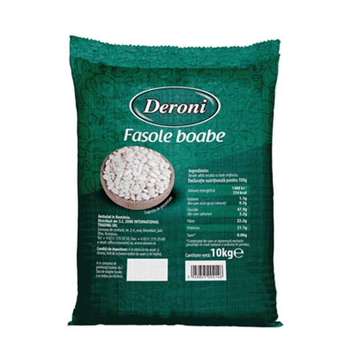 Deroni Fasole Alba 10 Kg - WALTI WALTI