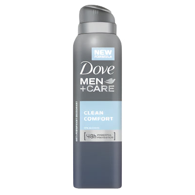 Dove Deodorant Spray Men Clean Comfort 150 ml - WALTI WALTI