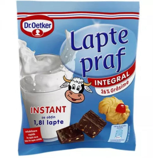 Dr. Oetker Lapte Praf Integral 250 g - WALTI WALTI