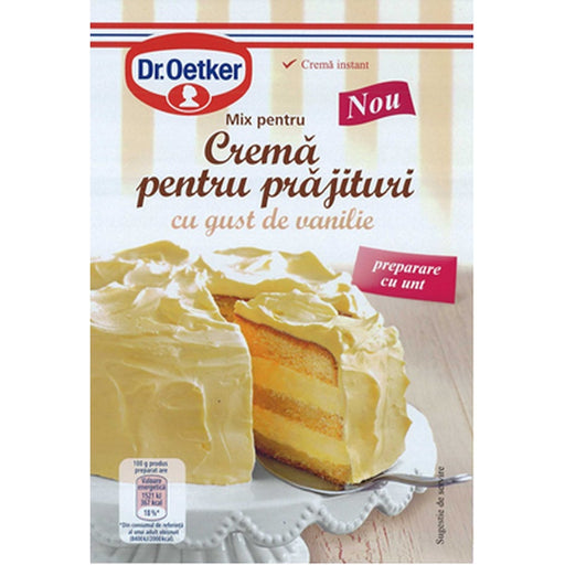Dr.Oetker Crema Vanilie cu Unt 140 g - WALTI WALTI