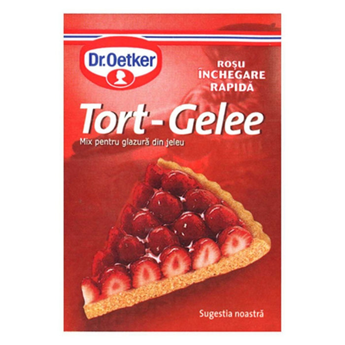 Dr.Oetker Tort Gelee Rosu 8 g - WALTI WALTI