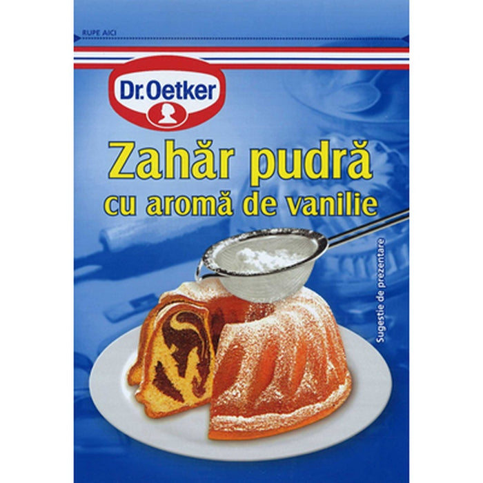 Dr.Oetker Zahăr Pudră Aromatizat Vanilie 80 g - WALTI WALTI