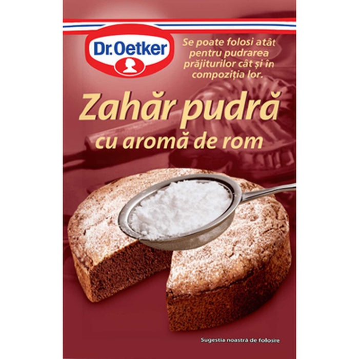 Dr. Oetker Zahar Pudra cu Aroma de Rom 50 g - WALTI WALTI