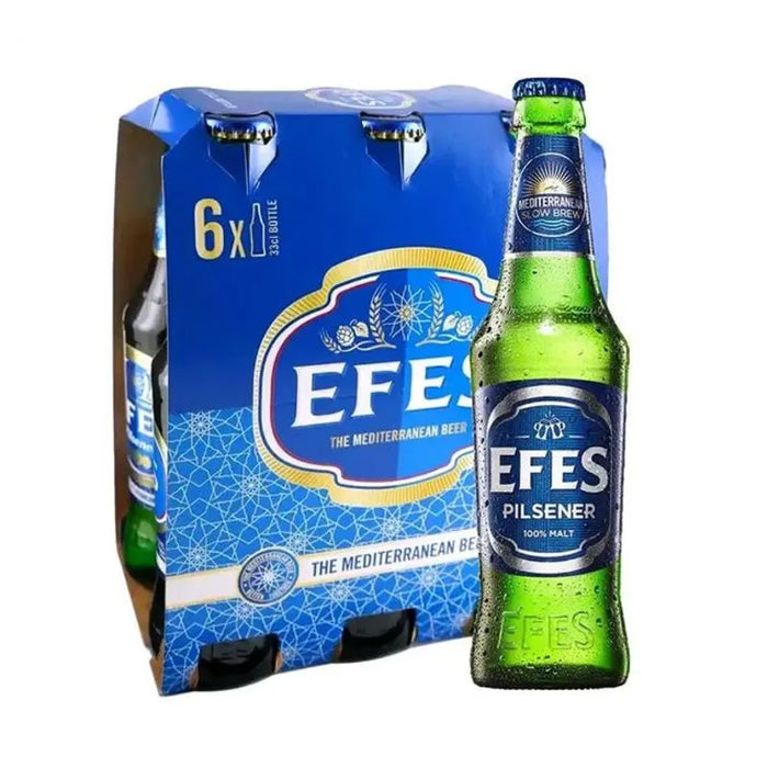 EFES Pilsener Bere Blonda Sticla SGR 6 x 0,33 L - WALTI WALTI