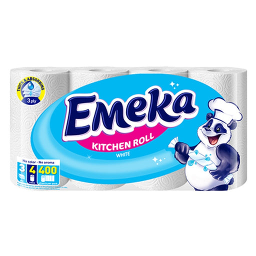 EMEKA Prosop de Bucatarie Alb 4 role - WALTI WALTI