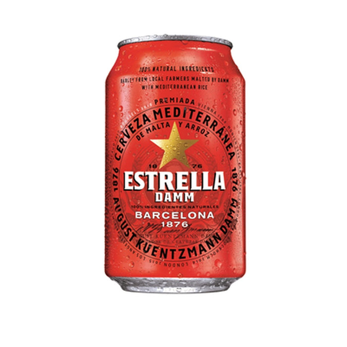 ESTRELLA Damm Bere Doza SGR 0,33 L - WALTI WALTI